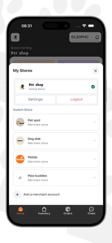 PawsHauz Business screenshot
