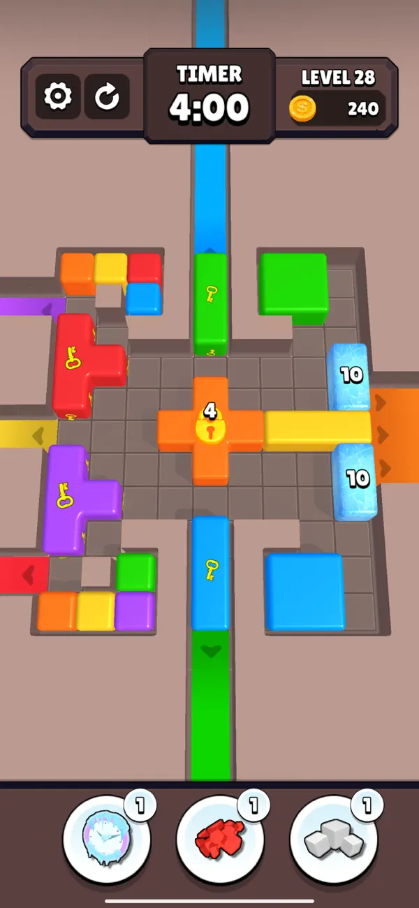 Screenshot #1 pour Color Block Flip!