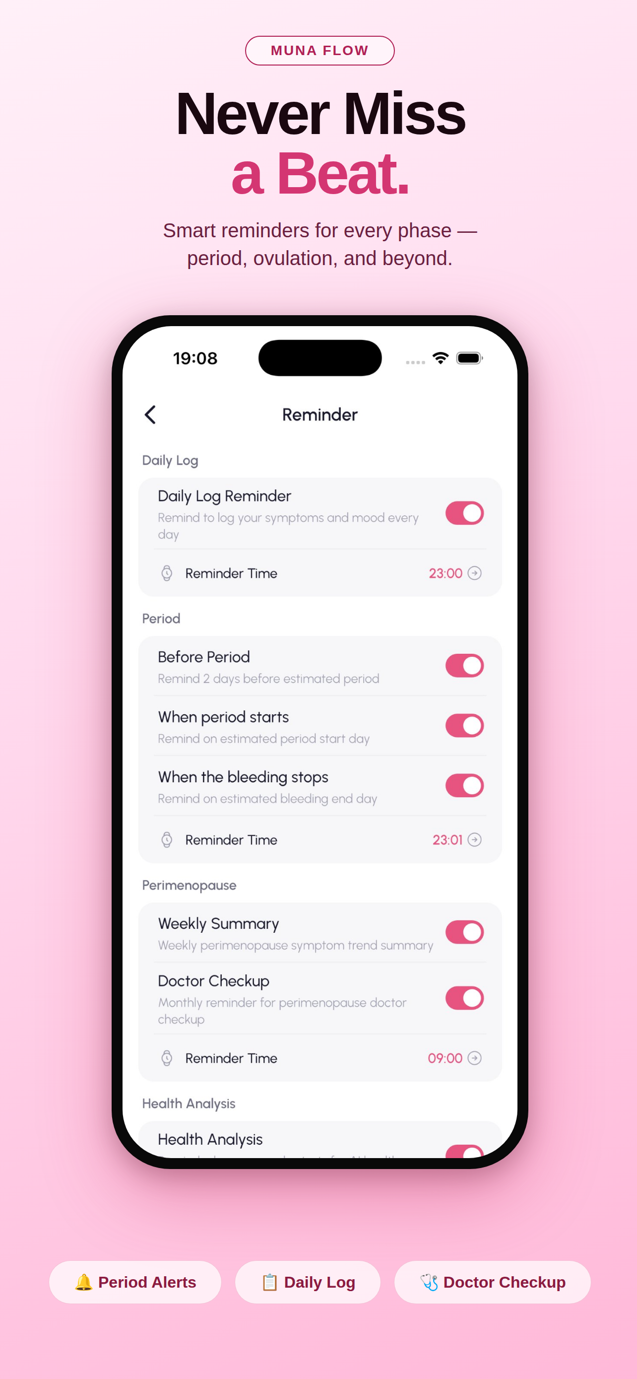 Muna Flow: Period Tracker