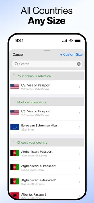 Passport Photo - ID Photo App screenshot 2
