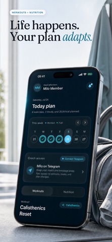 Milo: Adaptive Fitness Coach screenshot