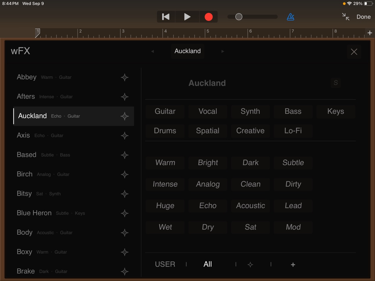 Screenshot 7 of wFX: AUv3 Multi-FX