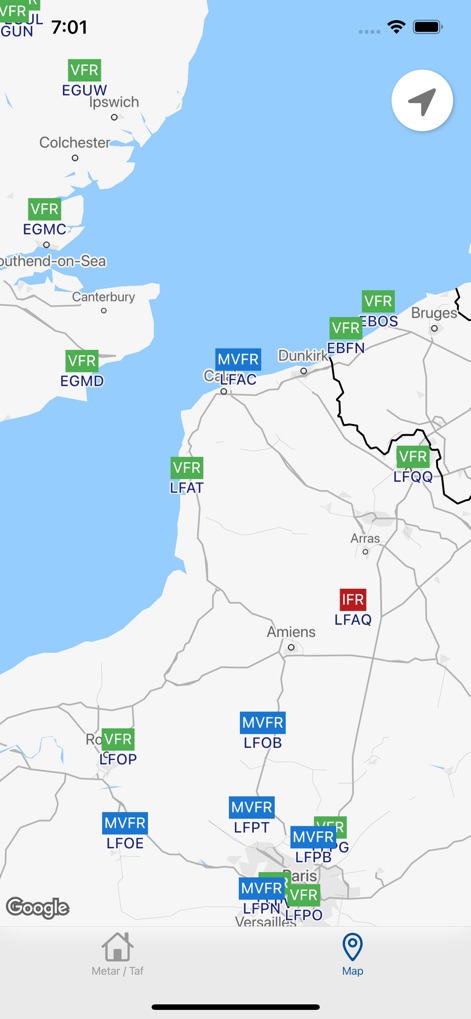 Aviation weather - METAR & TAF - Weather App | MWM