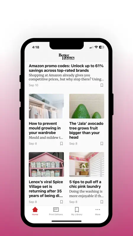 Better Homes and Gardens screenshot 2 of 7