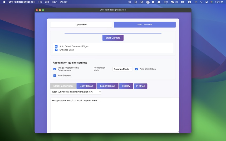 #2. OCR Text Recognition Tool (macOS) بواسطة: 仁超 张
