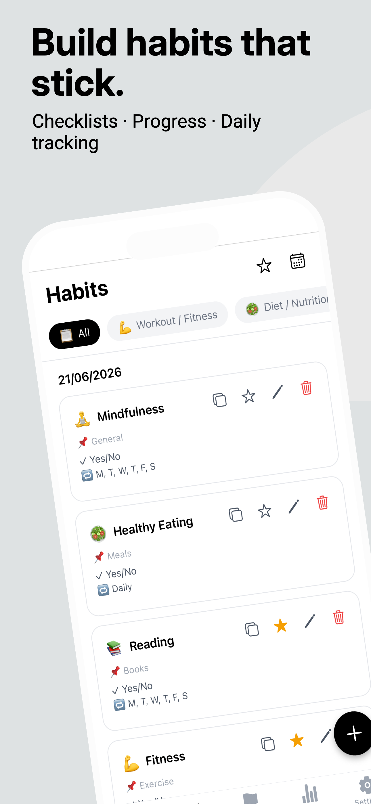 LifeTrack: Habits & Goals screenshot 3