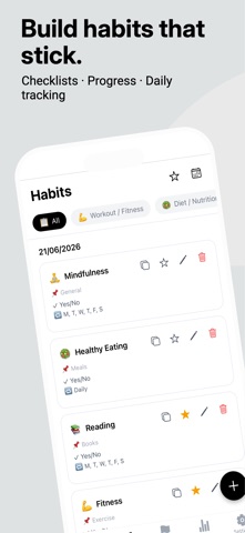LifeTrack: Habits & Goals screenshot