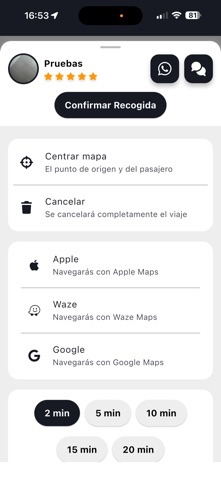 Bajío Express Conductor screenshot
