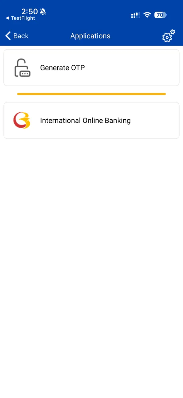 Screenshot #2 pour Token Banco de Bogotá Intl.