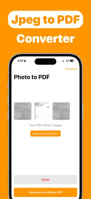 Photo to PDF Converter pic2pdf screenshot 1