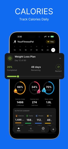 YourFitnessPal: Count Calories screenshot