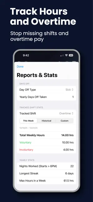 Shield Shift Tracker screenshot 1