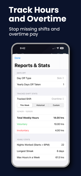 Shield Shift Tracker Screenshot 1 of 4