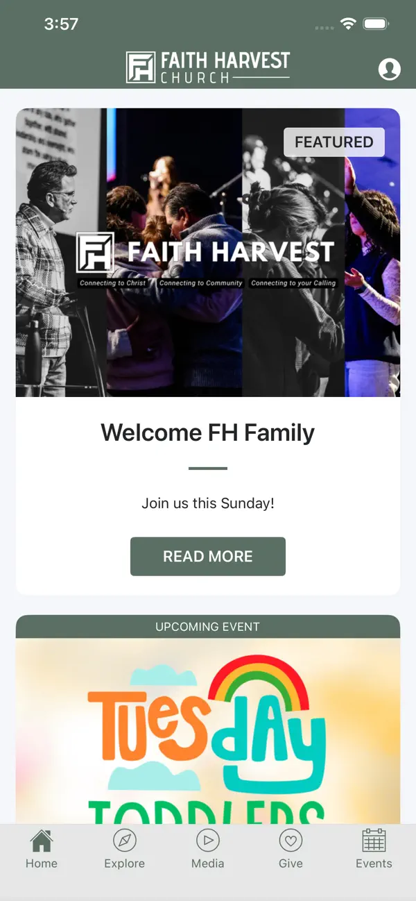 Screenshot #1 pour Faith Harvest NC