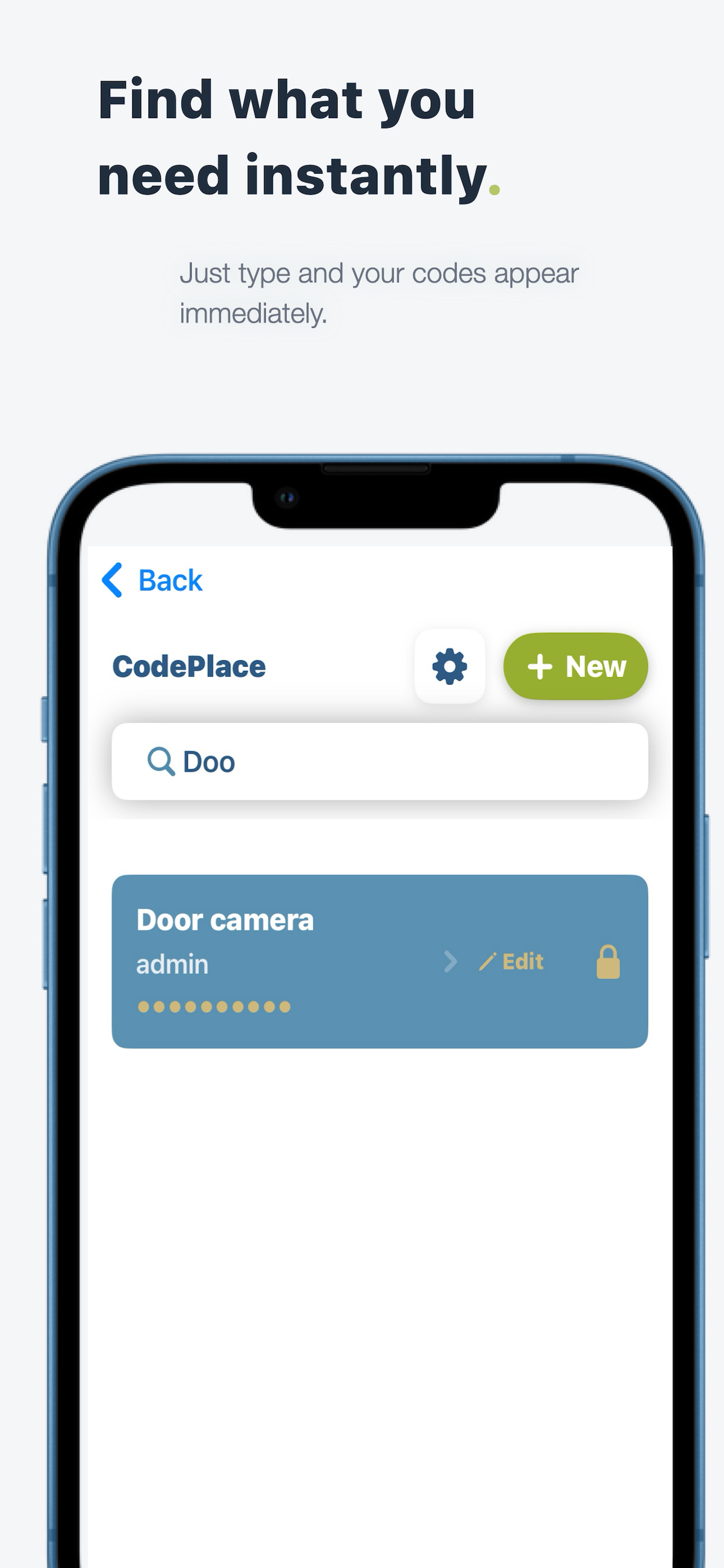 CodePlace: Password Manager