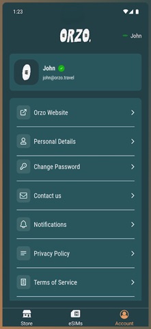 Orzo - Adventure eSIM Screenshot 7 of 7