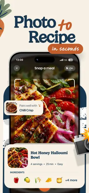 Kella: See Snap Cook screenshot 1