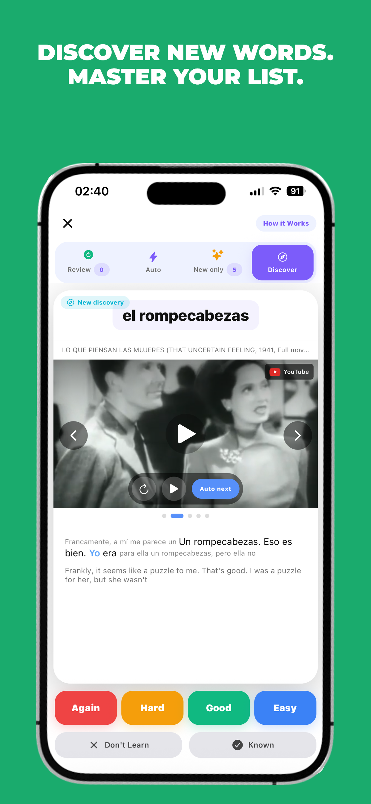 Lingosive - Watch and Learn screenshot 3