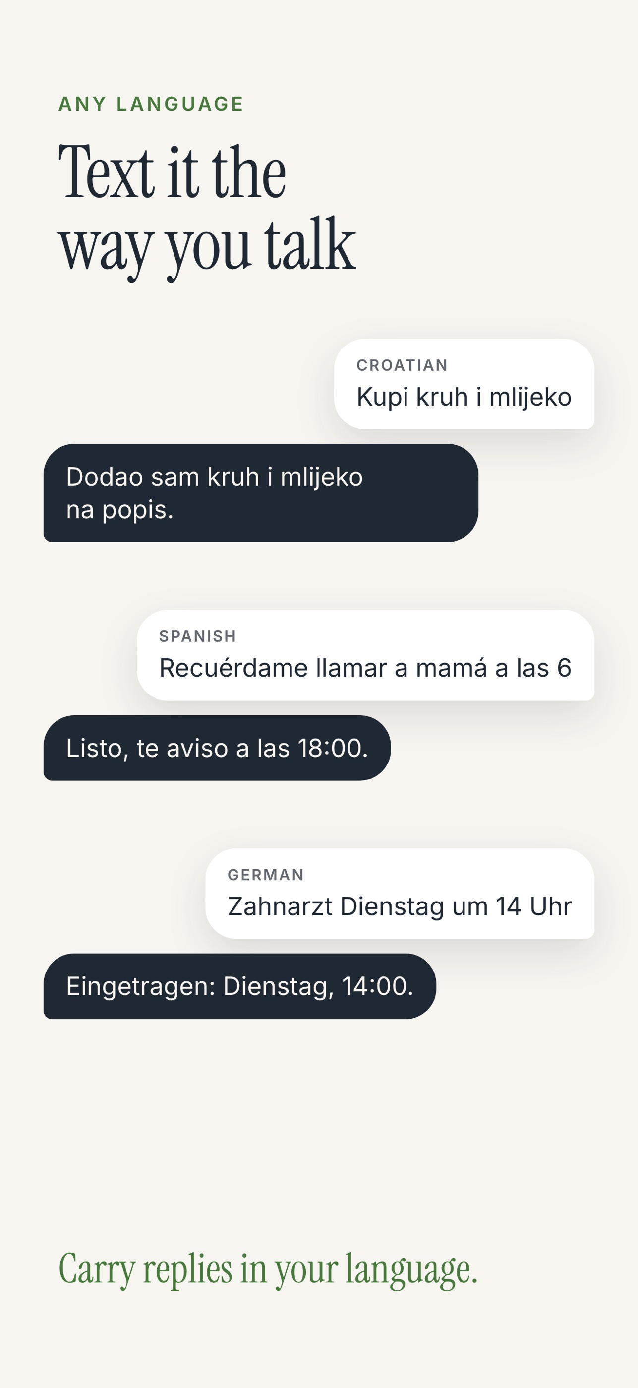 Screenshot 5 of Carry: Personal Assistant