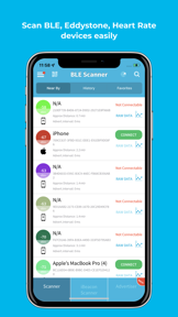 BLE Scanner 4.0 – Bluetooth LE screenshot