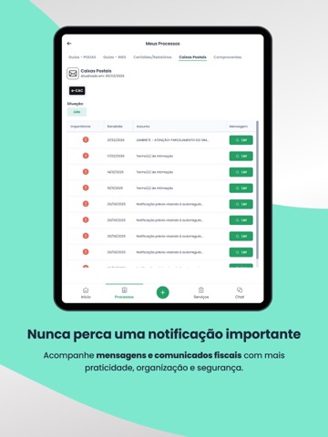 Keepcont App iPad screenshot