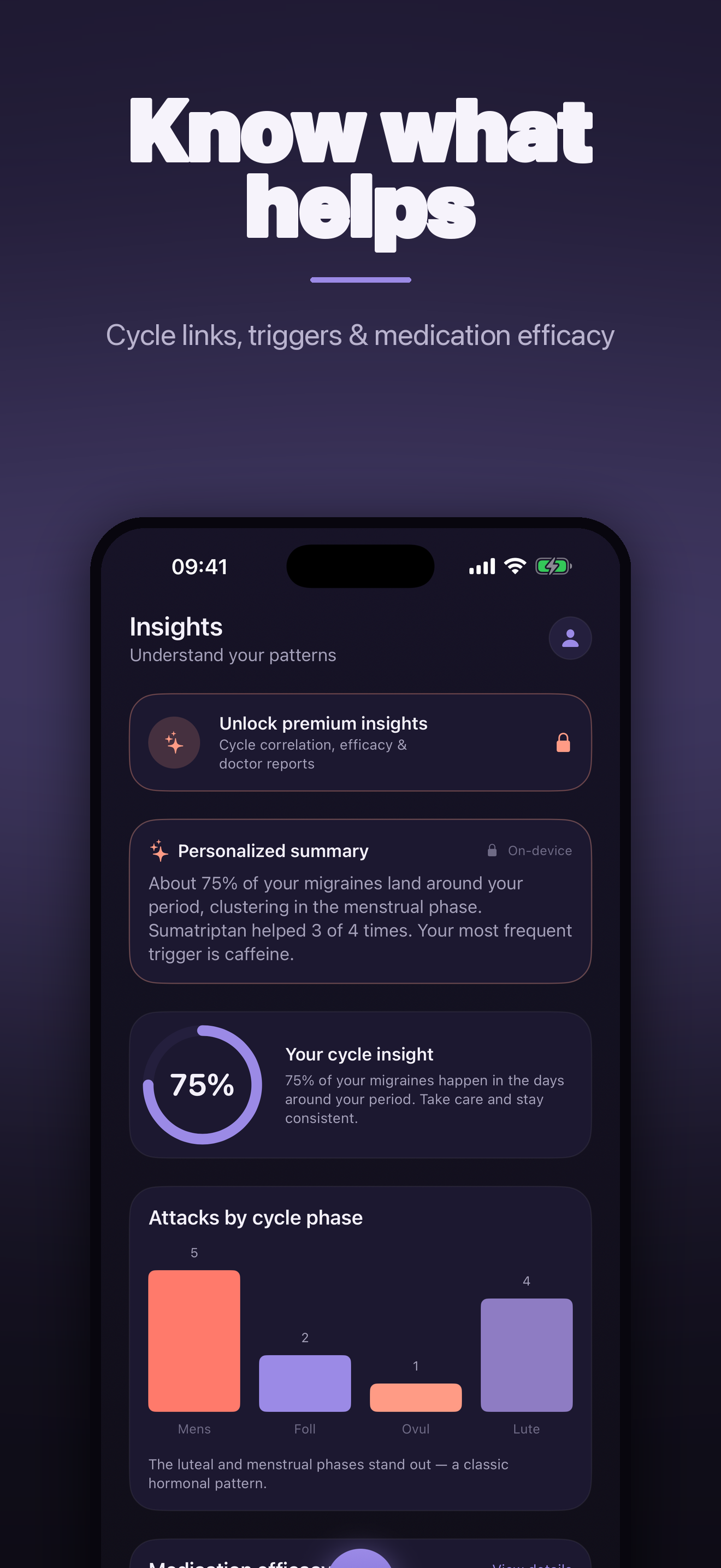 Oria: Migraine & Period screenshot 4