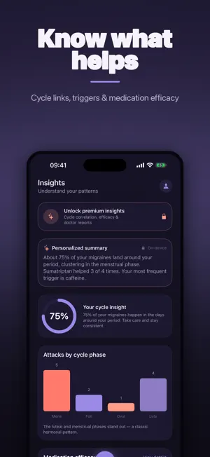 Oria: Migraine & Period screenshot 4