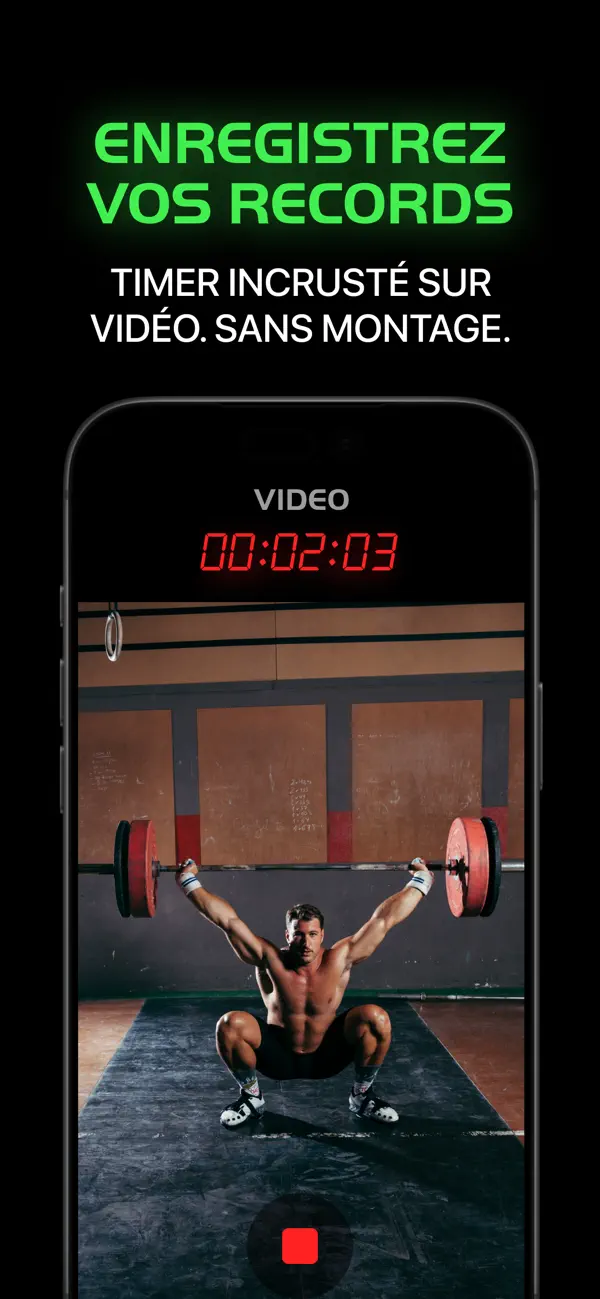 Screenshot #3 pour Captime - Timer HIIT & WOD