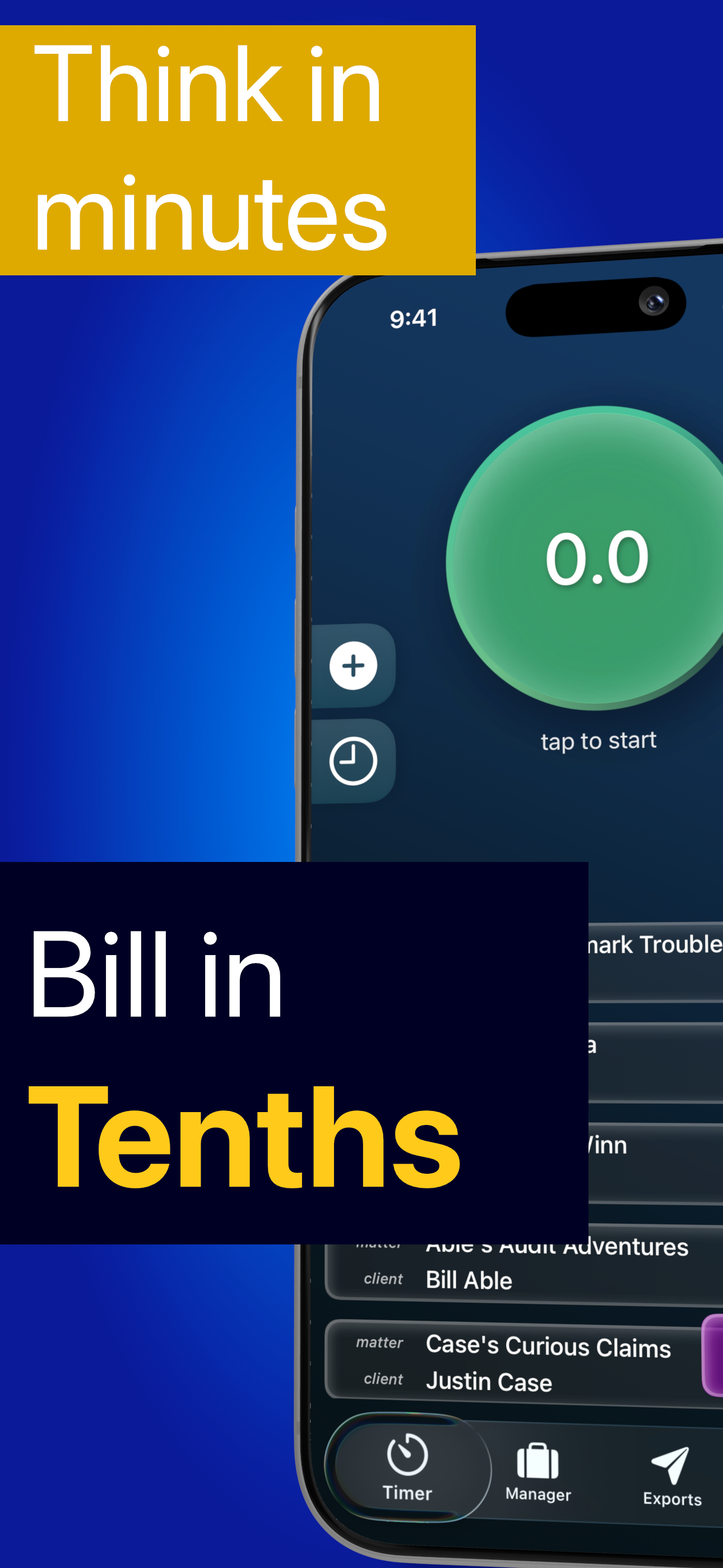 Tenths - Billable Time Tracker