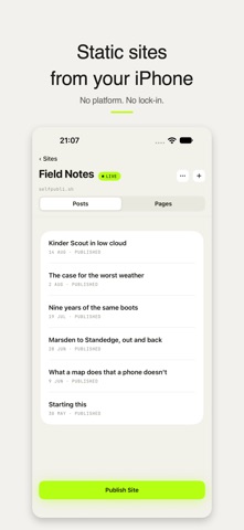 Selfish Publisher Screenshot 1 of 5