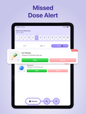 Pill Tracker & Med Alerts iPad screenshot