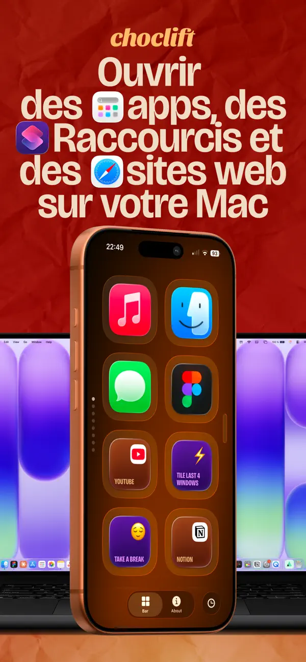 Screenshot #1 pour choclift: Workflow Sweetener