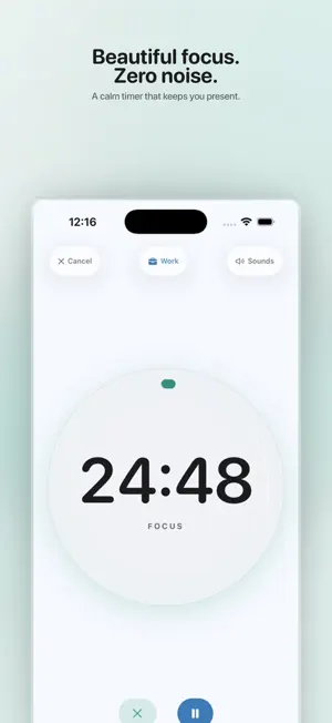 Refocus - ADHD Focus Timer screenshot 2