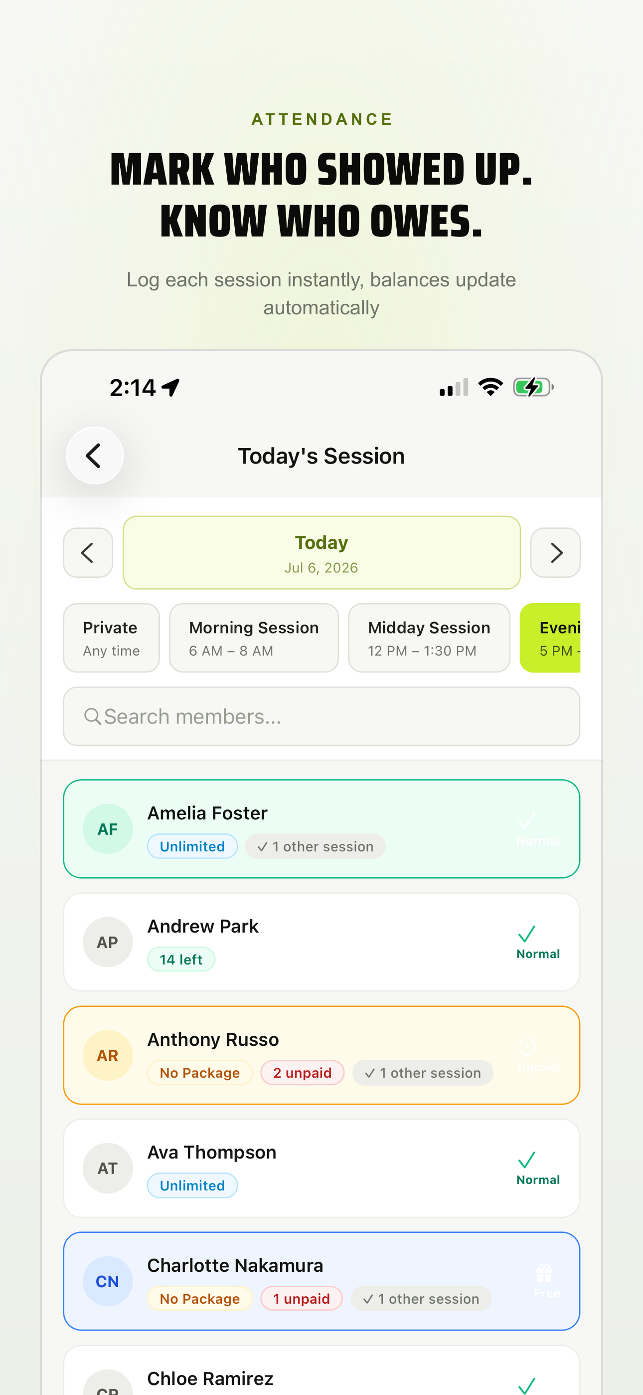 CoachDesk HQ: Gym Manager screenshot 5