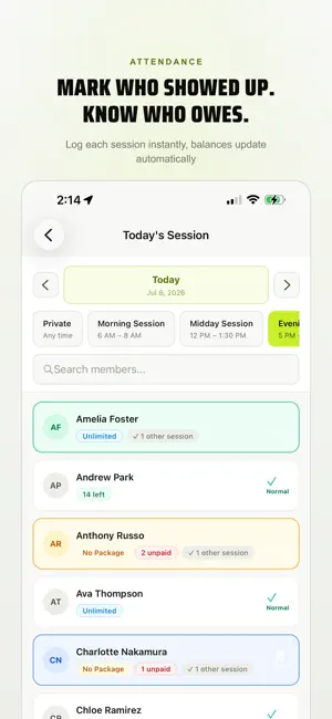 CoachDesk HQ: Gym Manager screenshot 3