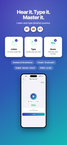 EarType: Dictation Trainer Screenshot 1 of 6