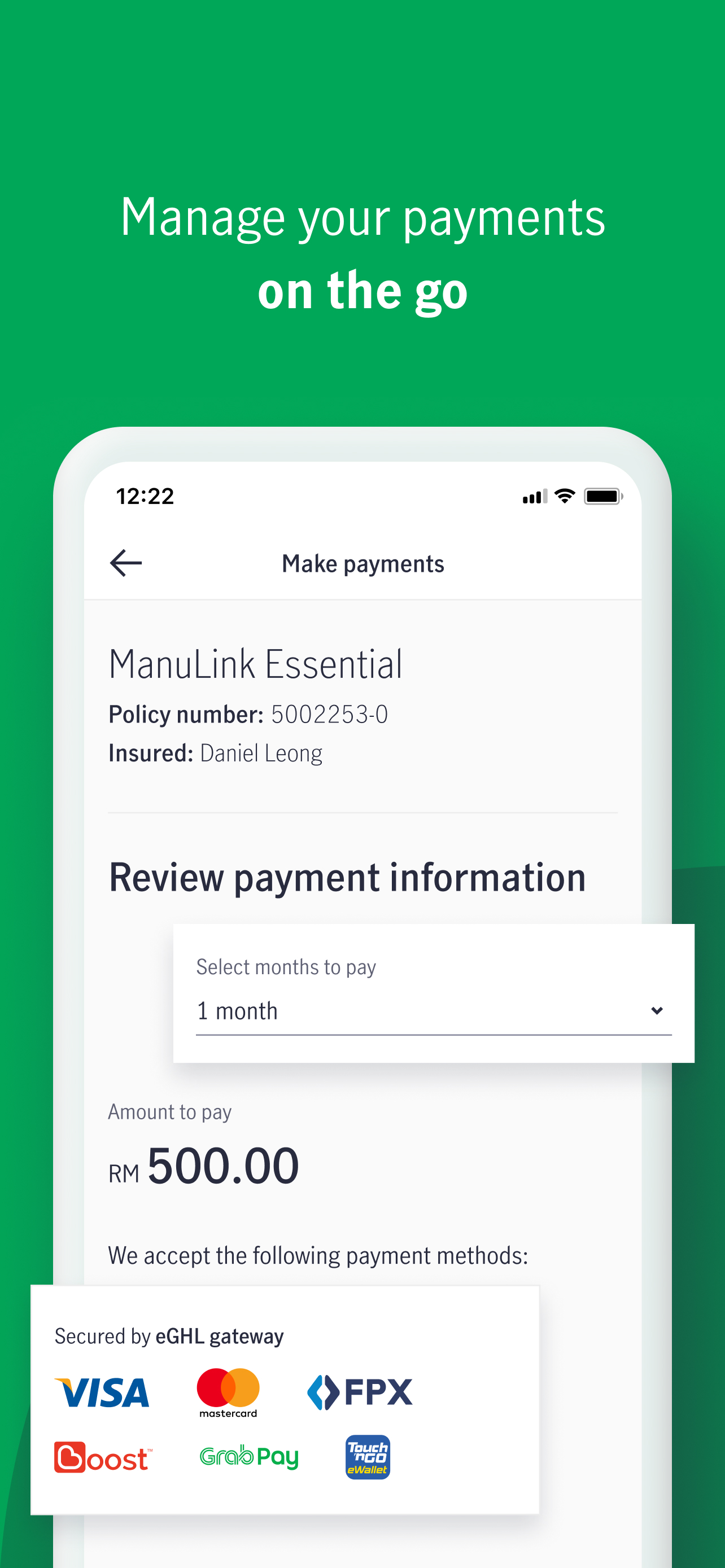Manulife Malaysia screenshot 5