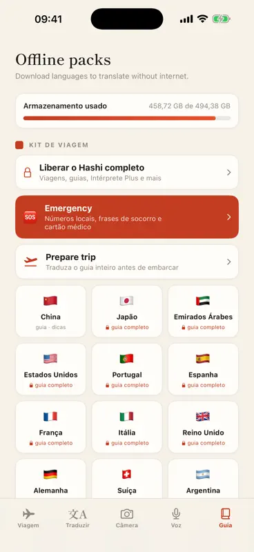 Hashi: Guia de Viagem Offline screenshot 7 of 10
