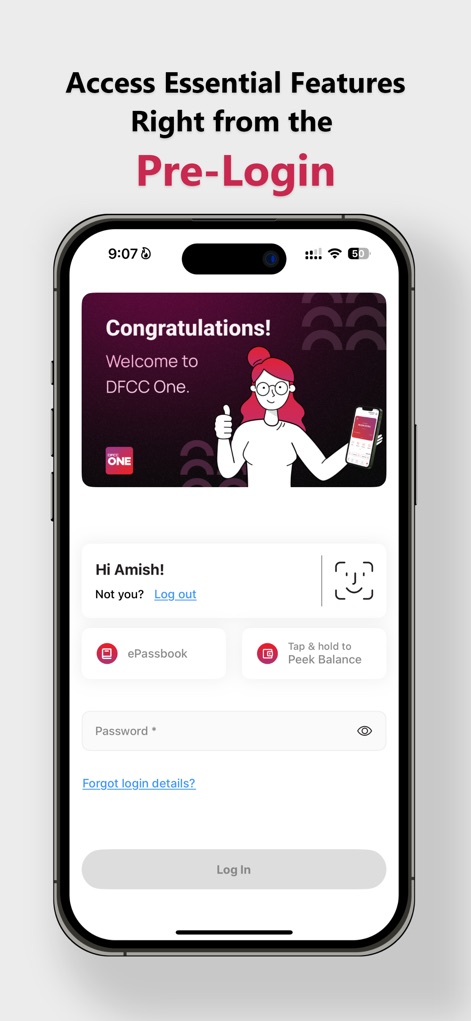 DFCC One - Finance App | MWM