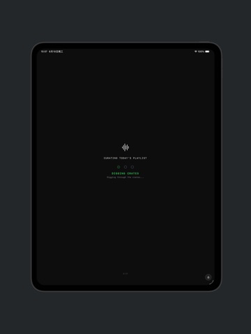 AITUNE - AI Radio + DJ iPad screenshot