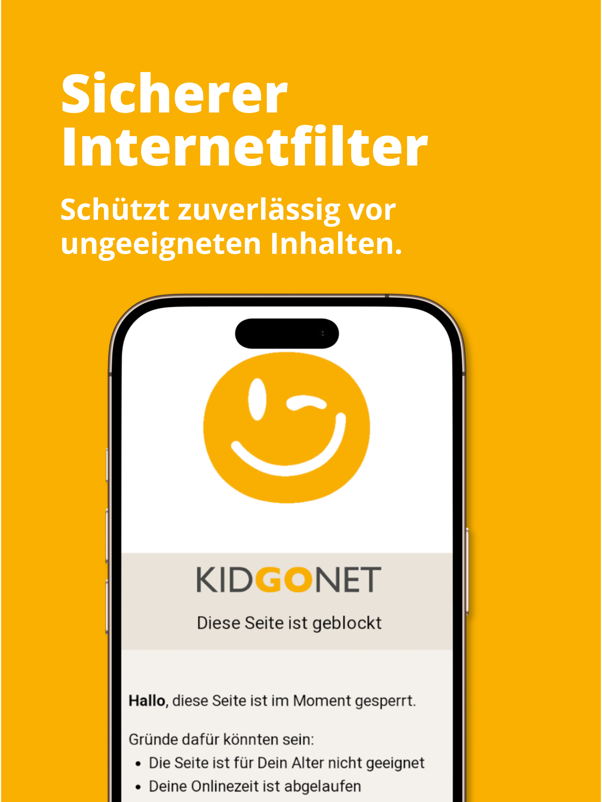 Kidgonet: Kindersicherung screenshot 11