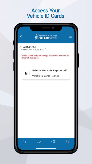 BHGUARD Ins. Co. Mobile App Screenshot