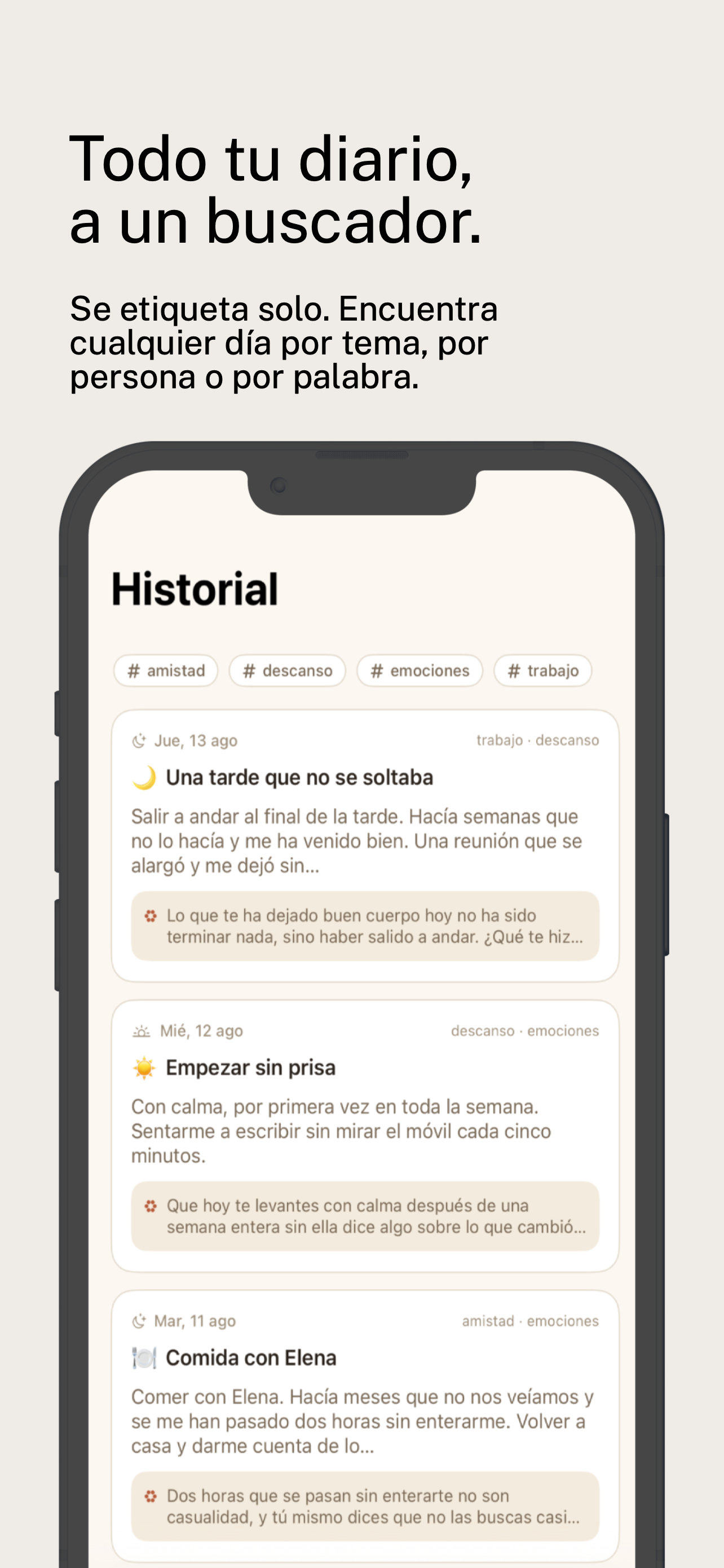 NIMA: Diario con IA screenshot 4