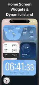 World Clock Time Zone Widgets 2