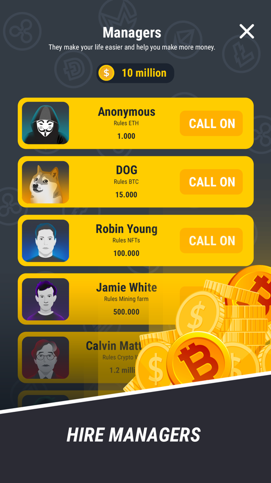 #2. Crypto Miner Tycoon (iOS) Podle: MTAG PUBLISHING LTD