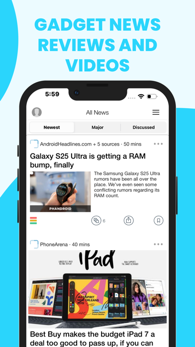 Gadget News Reviews and Videos Screenshot