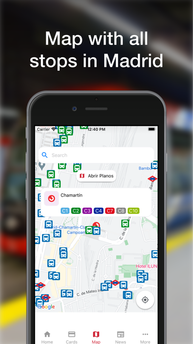 Madrid Transport - TTP Screenshot