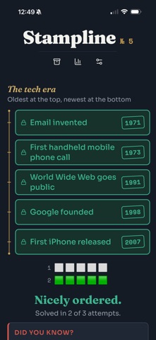 Stampline screenshot 2