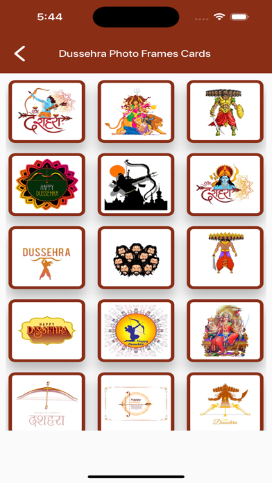 Dussehra Photo Frames Cards Screenshot