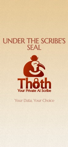 Thoth - Your Private AI Scribe screenshot